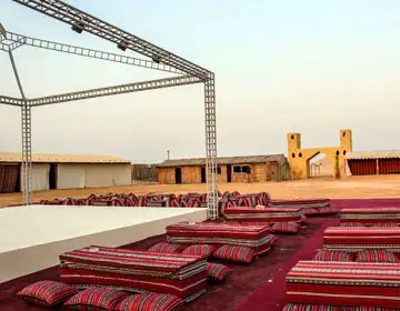 desert camp feature