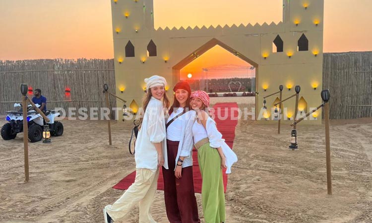 Private Evening Desert Safari Abu Dhabi