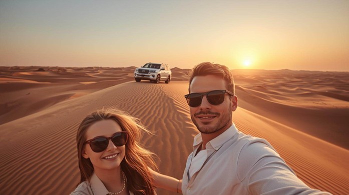 Evening Desert Safari Abu Dhabi: Best Deals, BBQ Dinner & Live Shows